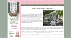 Desktop Screenshot of calabashgardentearoom.com